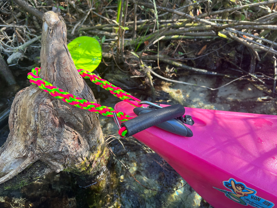 The Kayak Leash The smart way to pull and anchor your yak